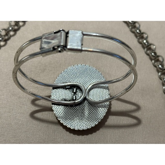 Paparazzi Prairie Goddess White Nevlsce‎ And Matching Bracelet - Picture 4 of 7